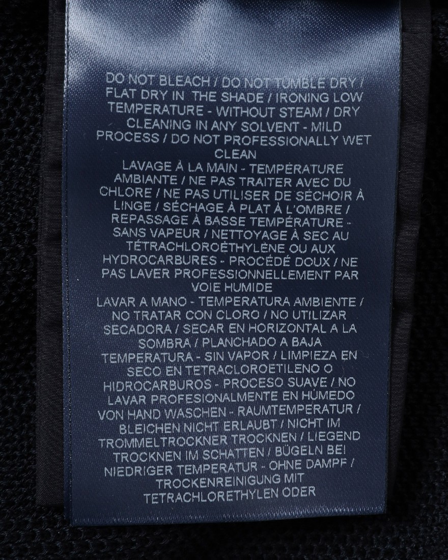 Herno異素材コンビ フーデッドニットブルゾン【Herno】28l