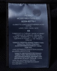 Herno異素材コンビ フーデッドニットブルゾン【Herno】mb_26l