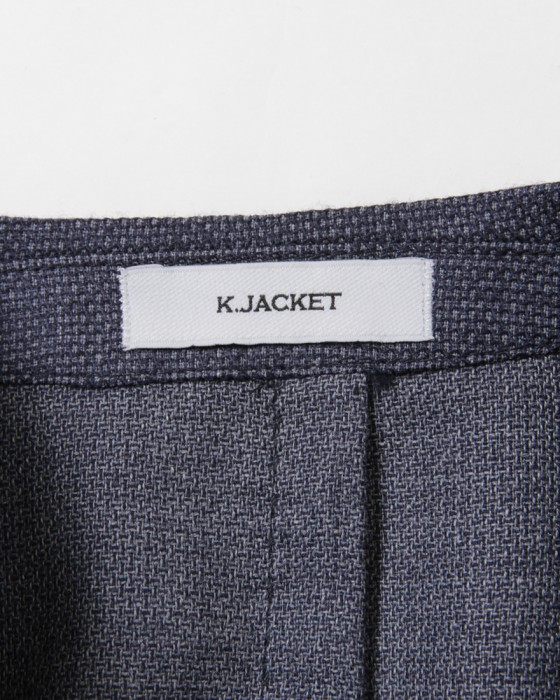 BOGLIOLIウールポリ ホップサック2Bジャケット【K-Jacket】12l