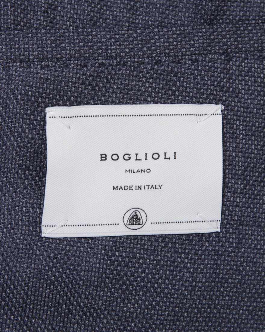 BOGLIOLIウールポリ ホップサック2Bジャケット【K-Jacket】14l