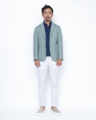 BOGLIOLIウールポリ ホップサック2Bジャケット【K-Jacket】mb_24l