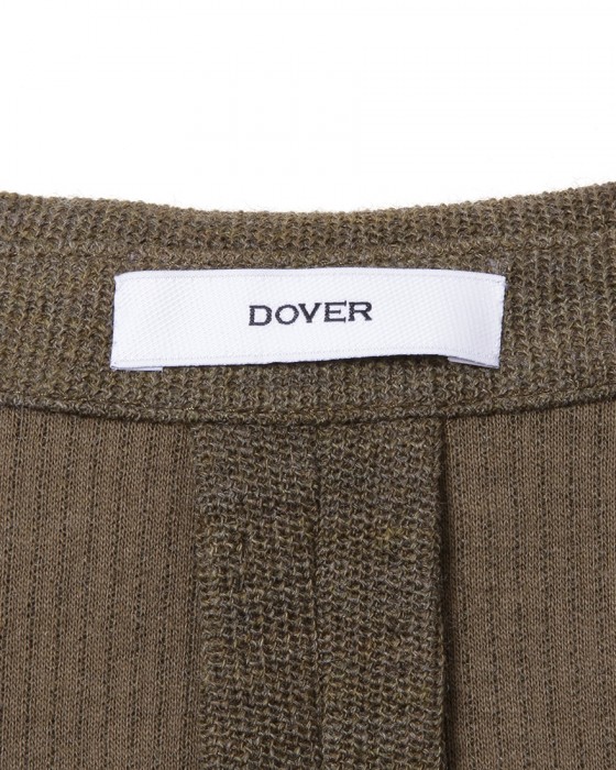 BOGLIOLIミリタリーウールコットンジャージ 3Bシングルジャケット【DOVER/ドーヴァー】12l