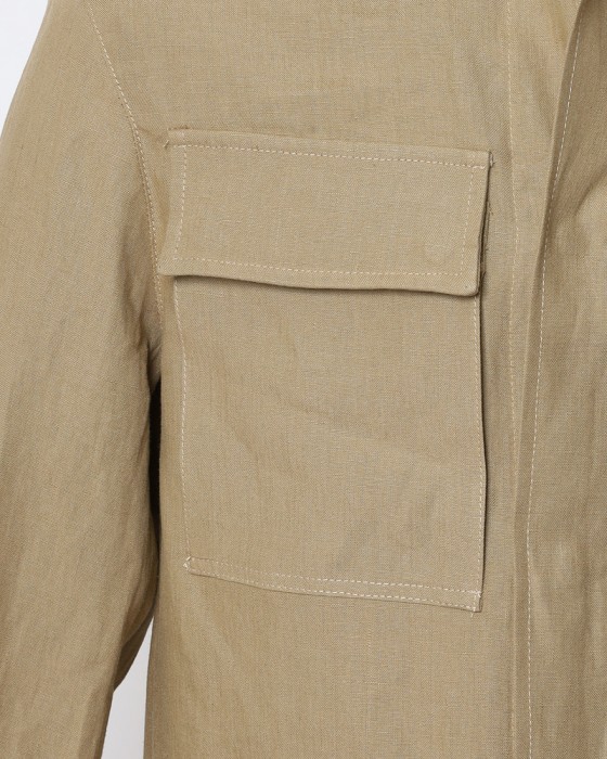 BERWICHリネン シャツジャケット【JWORKERMAN】06l