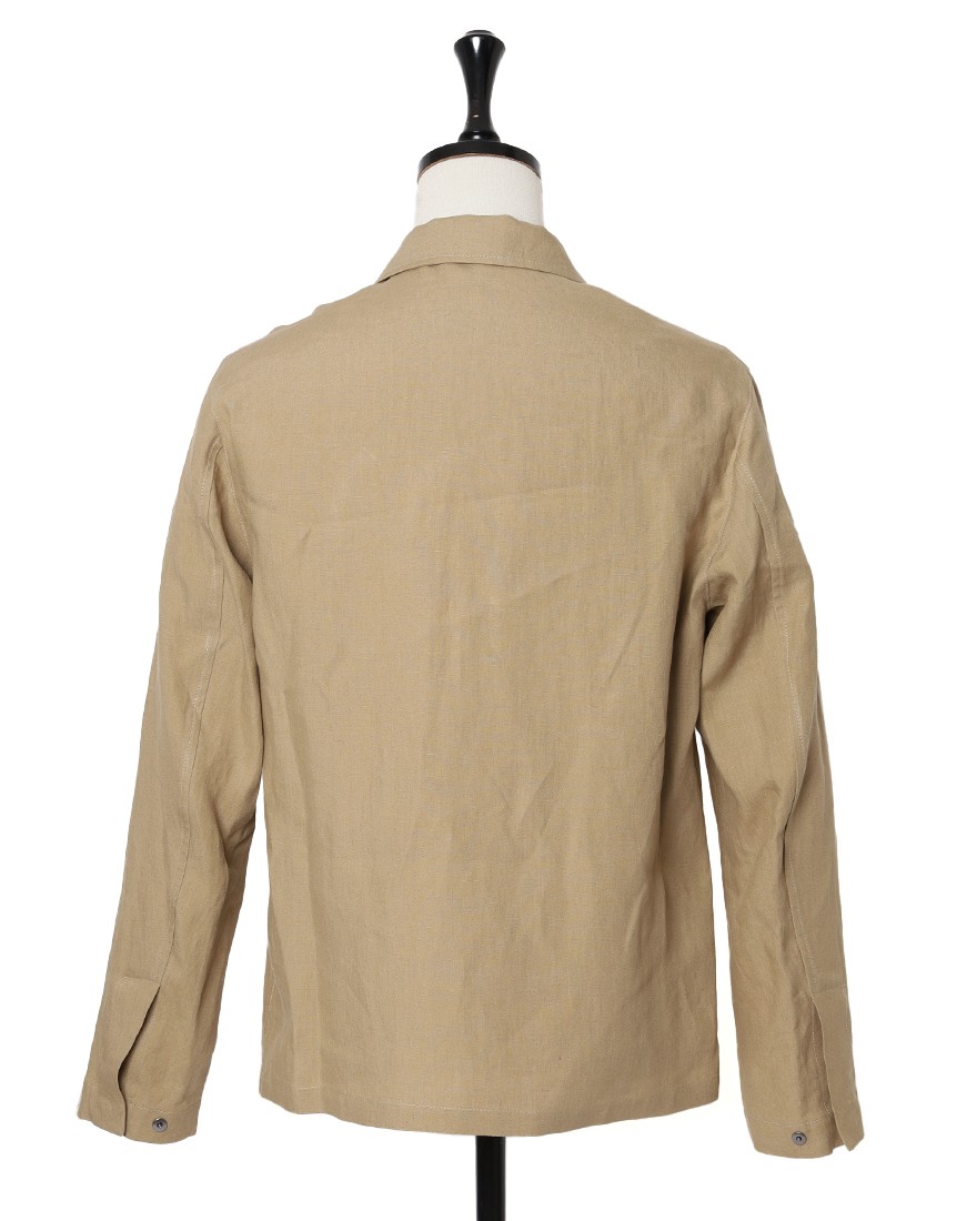 BERWICHリネン シャツジャケット【JWORKERMAN】09l