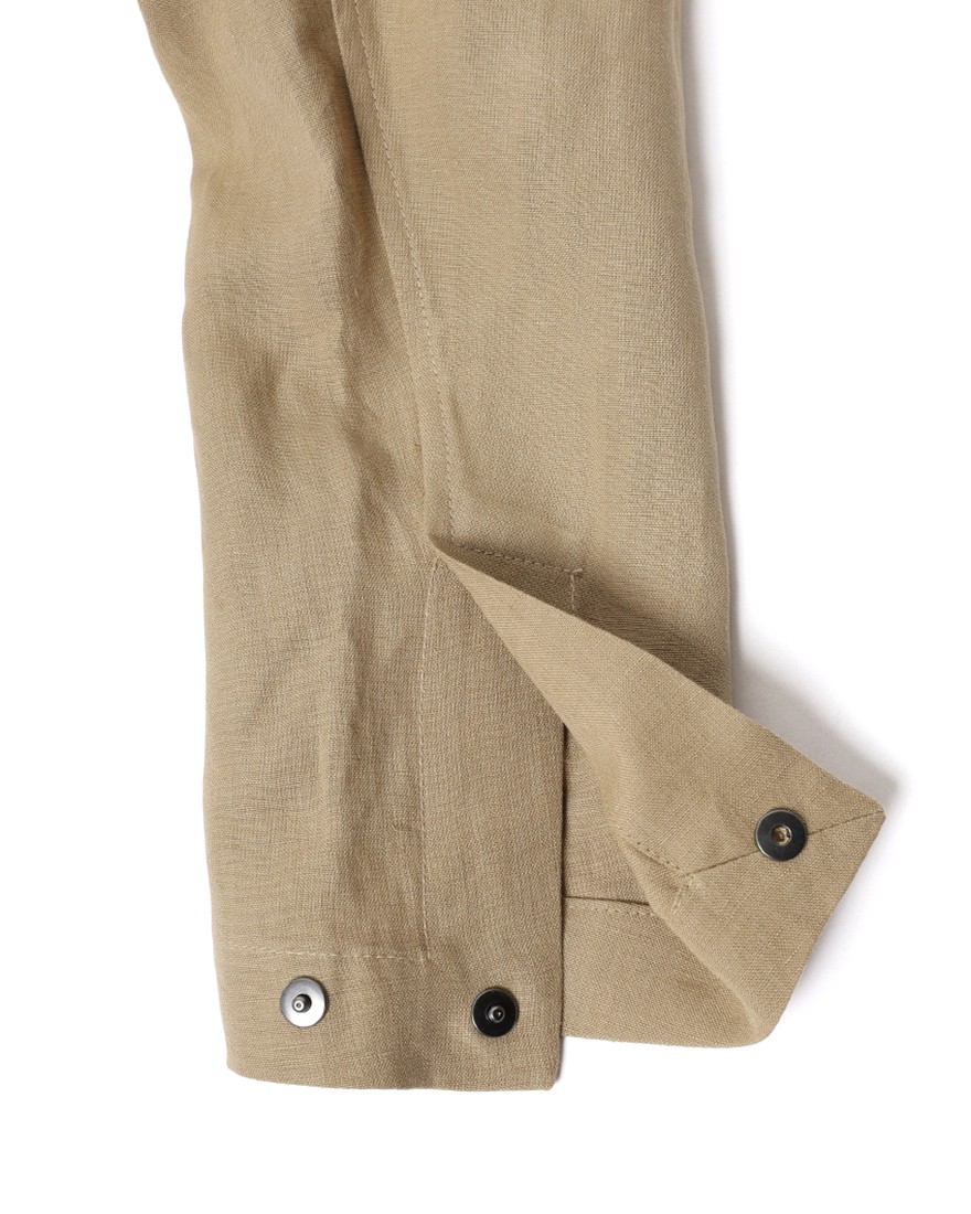 BERWICHリネン シャツジャケット【JWORKERMAN】18l