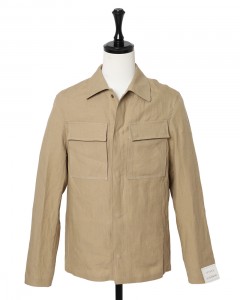 リネン シャツジャケット【JWORKERMAN】