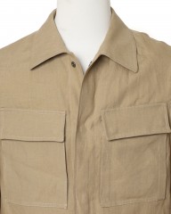 BERWICHリネン シャツジャケット【JWORKERMAN】mb_04l