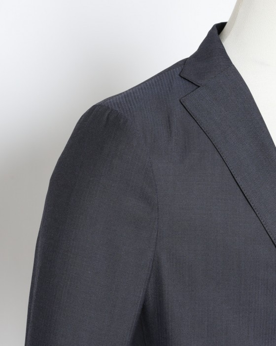 BOGLIOLIヘリンボーンストライプ ウール2Bジャケット【EMPTY/エンプティ】09l