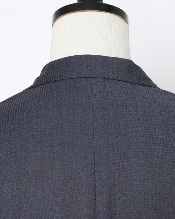 BOGLIOLIヘリンボーンストライプ ウール2Bジャケット【EMPTY/エンプティ】10l