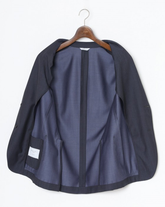 BOGLIOLIヘリンボーンストライプ ウール2Bジャケット【EMPTY/エンプティ】13l