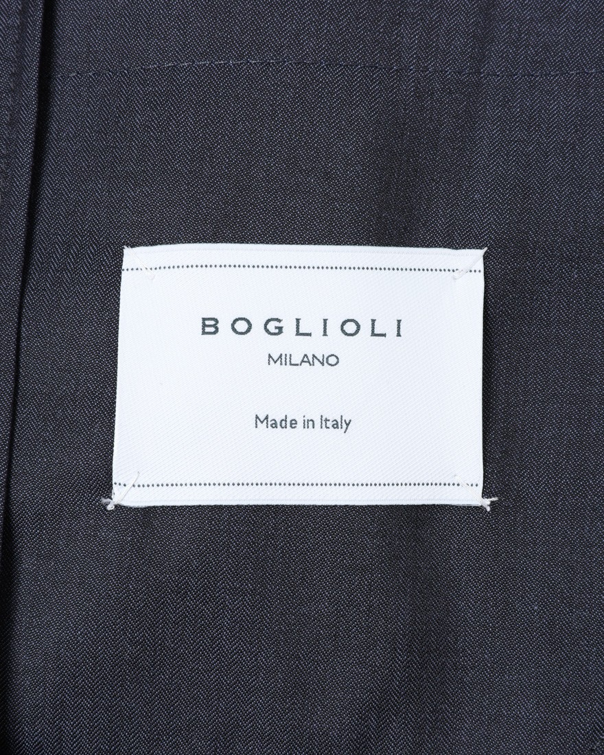 BOGLIOLIヘリンボーンストライプ ウール2Bジャケット【EMPTY/エンプティ】16l
