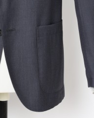 BOGLIOLIヘリンボーンストライプ ウール2Bジャケット【EMPTY/エンプティ】mb_07l