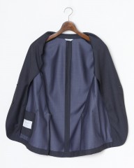 BOGLIOLIヘリンボーンストライプ ウール2Bジャケット【EMPTY/エンプティ】mb_13l