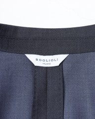 BOGLIOLIヘリンボーンストライプ ウール2Bジャケット【EMPTY/エンプティ】mb_14l