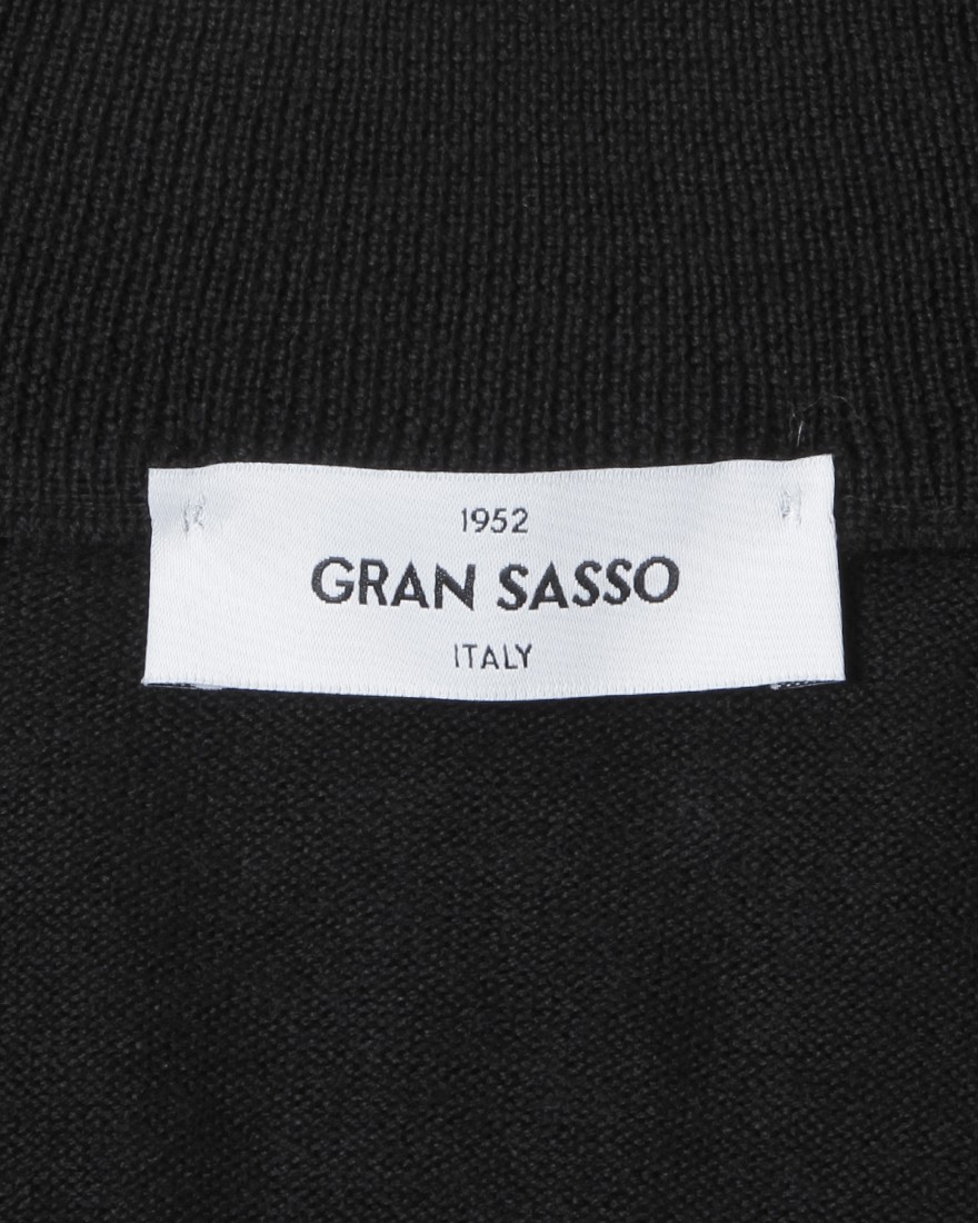 GRAN SASSO12Gメリノウール ジップブルゾン10l