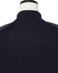 GRAN SASSOアルカンターラ パンチング ダブルジップ ブルゾンmb_11l