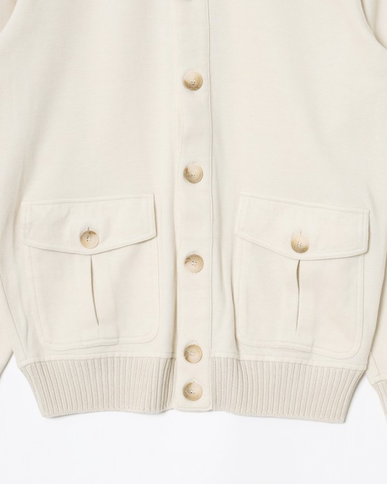 GRAN SASSOコットン スタンドカラー ブルゾン05l