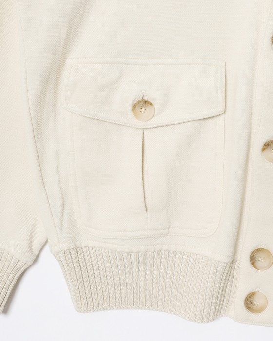 GRAN SASSOコットン スタンドカラー ブルゾン07l