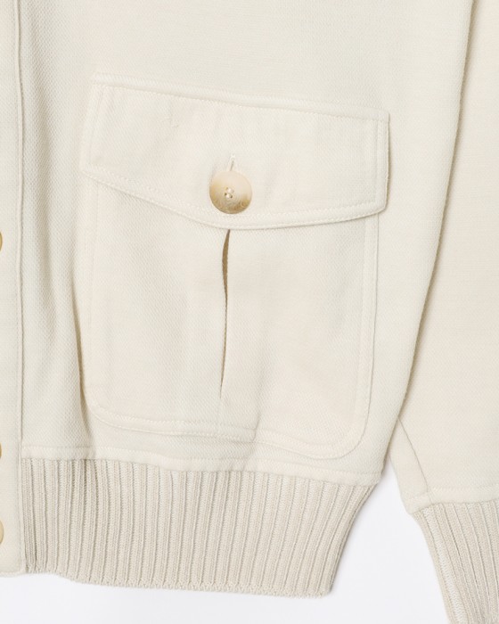 GRAN SASSOコットン スタンドカラー ブルゾン08l