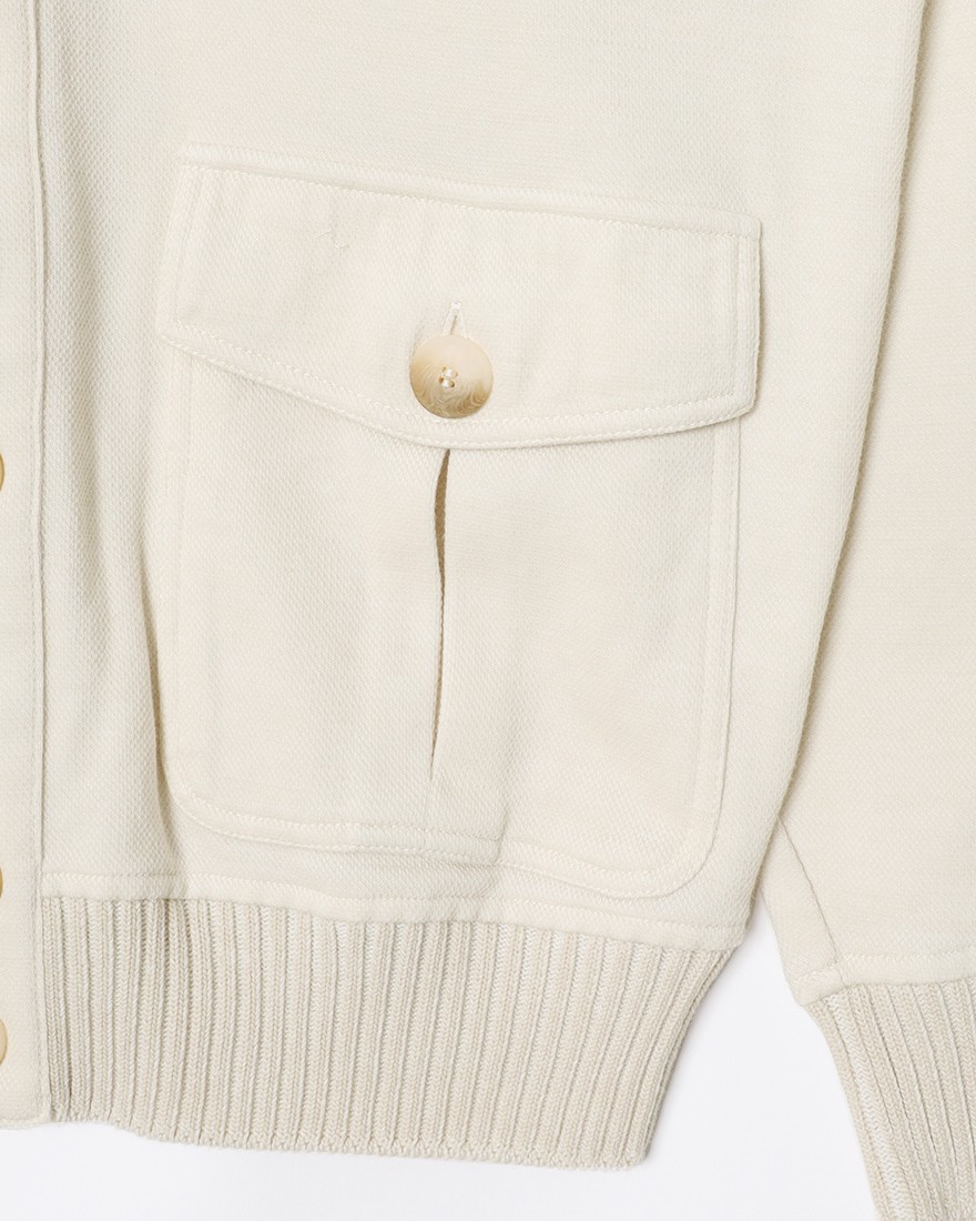 GRAN SASSOコットン スタンドカラー ブルゾン08l