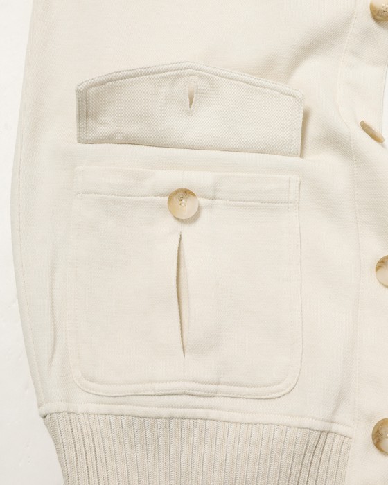 GRAN SASSOコットン スタンドカラー ブルゾン09l