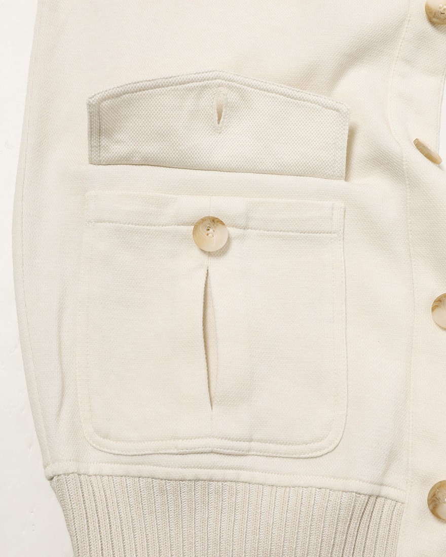 GRAN SASSOコットン スタンドカラー ブルゾン09l