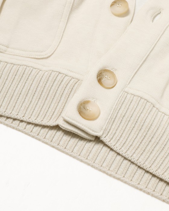 GRAN SASSOコットン スタンドカラー ブルゾン18l