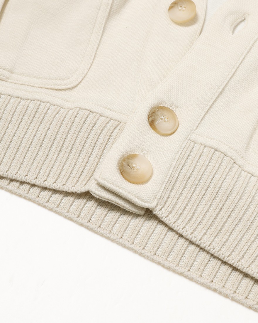 GRAN SASSOコットン スタンドカラー ブルゾン18l