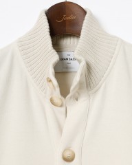 GRAN SASSOコットン スタンドカラー ブルゾンmb_02l