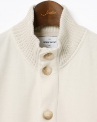 GRAN SASSOコットン スタンドカラー ブルゾンmb_03l