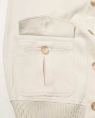 GRAN SASSOコットン スタンドカラー ブルゾンmb_09l