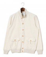 GRAN SASSOコットン スタンドカラー ブルゾンmb_c0