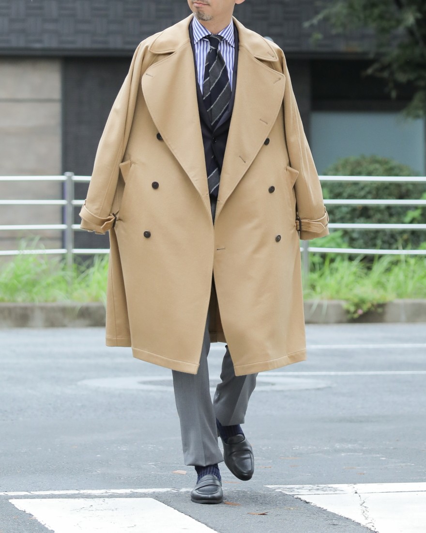 ご注意ください トレンチコート カシミア | alamiah.edu.sa