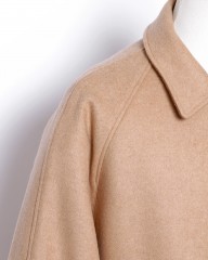 ES:Sカシミヤシルクウール ワイドボディ ステンカラーコートmb_09l