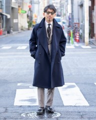 カシミヤシルクウール トレンチコート｜ES:S（エス）｜TOKYOlife