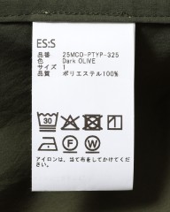 ES:S超撥水タイプライター モッズコートmb_25l