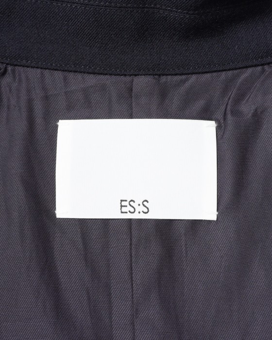 ES:Sミリタリーウールサージ トレンチコート【総裏】13l