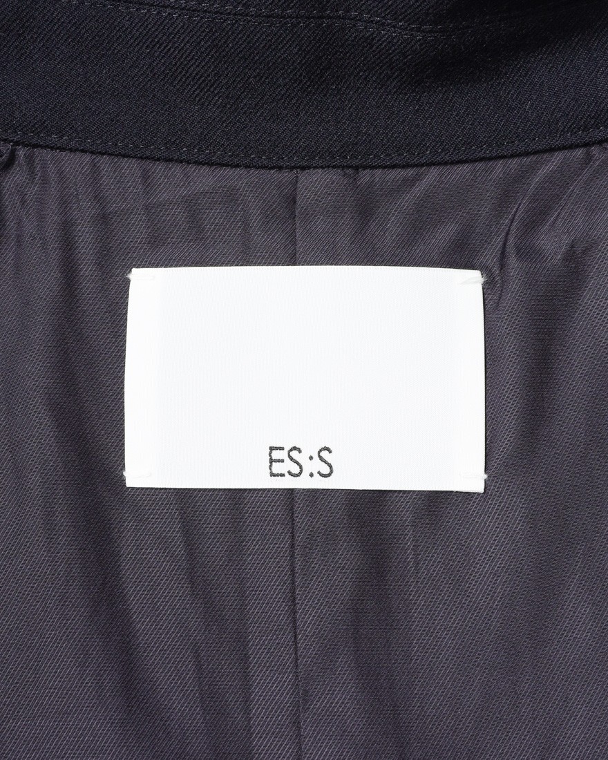 ES:Sミリタリーウールサージ トレンチコート【総裏】13l