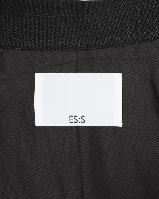 ES:Sバーズアイウールライクコットン トレンチコート【総裏】14l