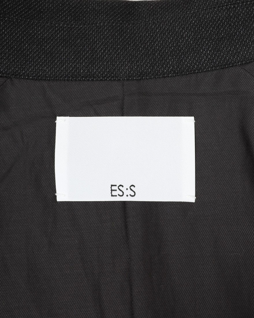 ES:Sバーズアイウールライクコットン トレンチコート【総裏】14l