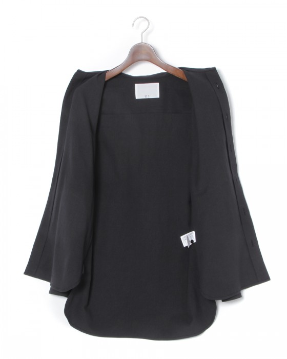 ES:Sリネン混 シャツ【REGULAR COLLAR SHIRT】11l