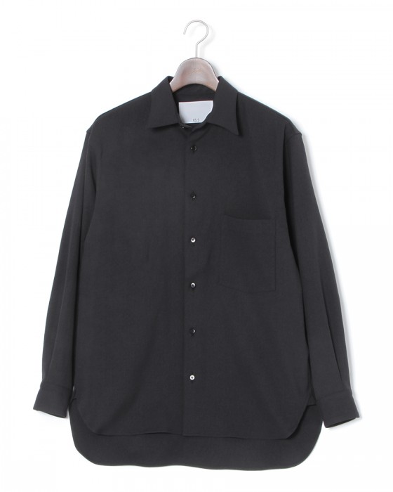 ES:Sリネン混 シャツ【REGULAR COLLAR SHIRT】c2