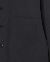ES:Sリネン混 シャツ【REGULAR COLLAR SHIRT】mb_07l