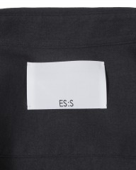 ES:Sリネン混 シャツ【REGULAR COLLAR SHIRT】mb_12l