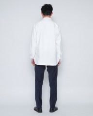 ES:Sリネン混 シャツ【REGULAR COLLAR SHIRT】mb_23l