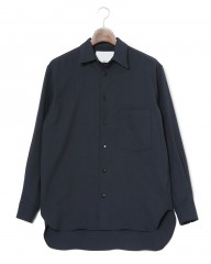 ES:Sリネン混 シャツ【REGULAR COLLAR SHIRT】mb_c4