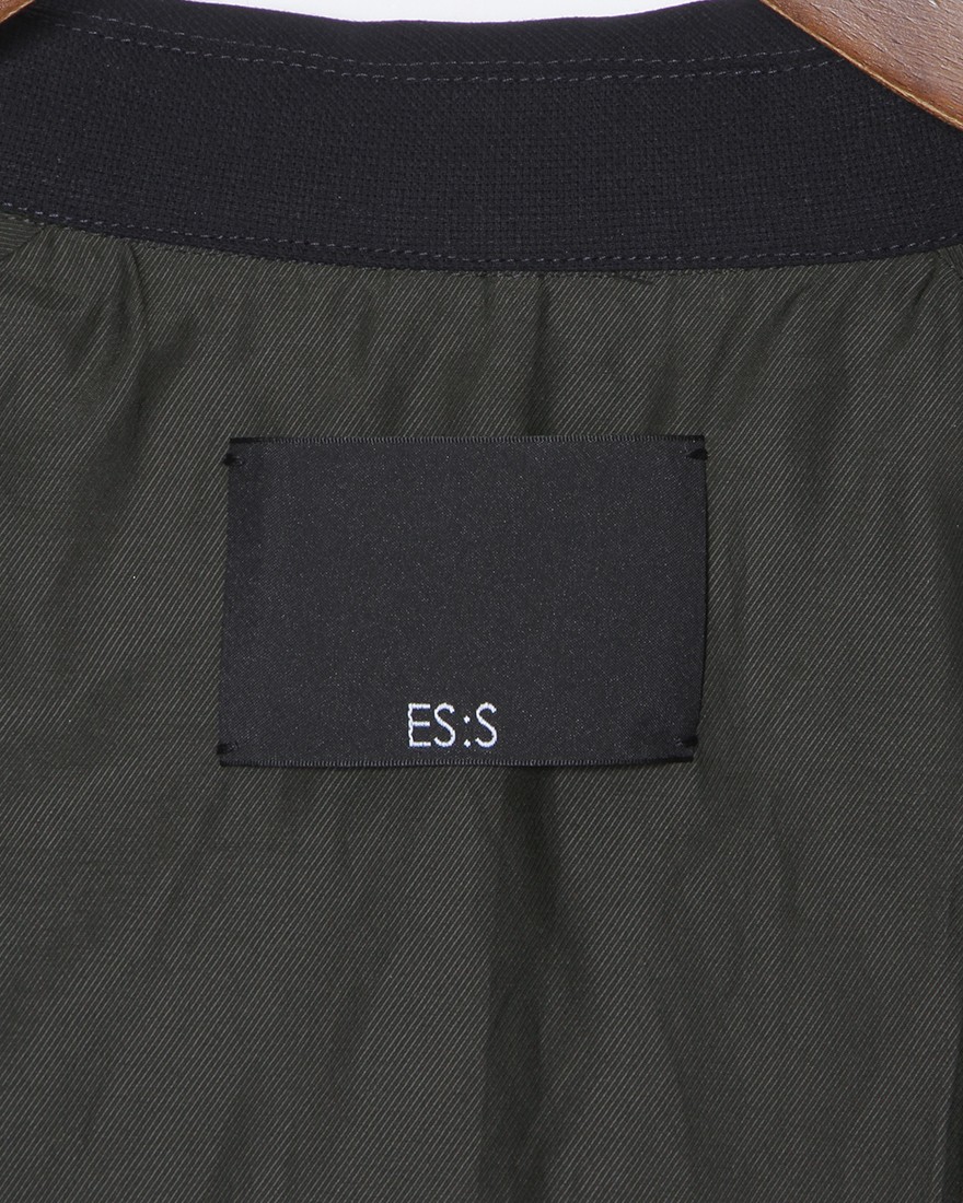 ES:Sウール トレンチコート【TRENCH COAT/半裏】11l