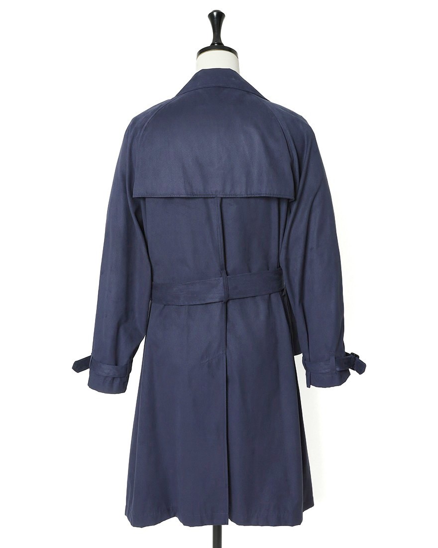 ES:Sスーパーソフトフェイクスエード トレンチコート【一枚仕立て】05l