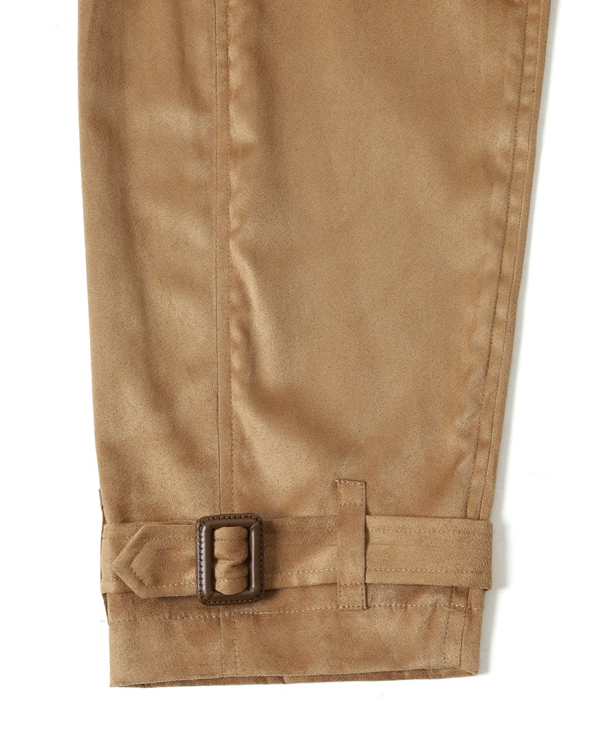 ES:Sスーパーソフトフェイクスエード トレンチコート【一枚仕立て】20l