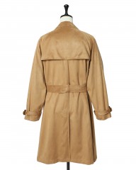 ES:Sスーパーソフトフェイクスエード トレンチコート【一枚仕立て】mb_04l